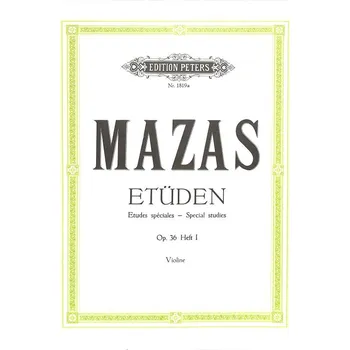 Etden Op. 36 Heft 1 - Etudes Spciales - Special Studies - Etudy pro housle 902393