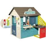 Domeček s obchodem Sweety Corner Playhouse Smoby se zvonkem a kuchyňka