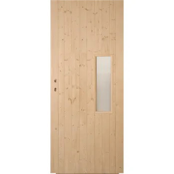 Interiérové dveře Hrdinka Palubkové dveře Horizon - panty 70 cm Pravé