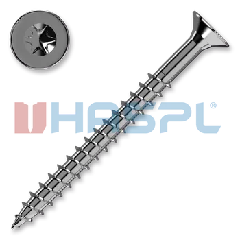 Spojovací materiál Vrut univerzální 4x80 ZHH TX20 NEREZ A2 závit částečný 80/50 (100 ks/bal) zápustná hlava