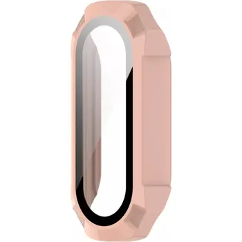 Příslušenství k chytrým hodinkám Ochranný kryt pro Xiaomi Mi Band 4, 5 a 6 - Růžový