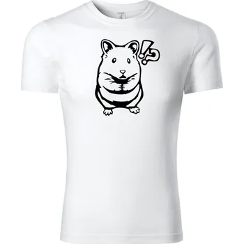 Chlapecké tričko Fenomeno Dětské tričko Křeček - bílé Velikost: 122 cm/ 6 let