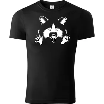 Chlapecké tričko Fenomeno Dětské tričko Mýval - černé Velikost: 158cm/12 let