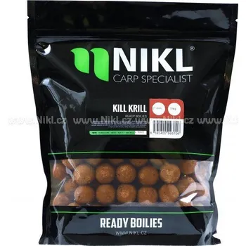 Boilies Nikl Boilie Kill Krill 3kg + BOOSTER ZDARMA Průměr 30mm