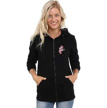 Dámská móda mikina Horsefeathers Vita Zip - Black XS