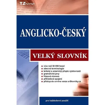 Kniha Anglicko-český velký slovník Ekniha
