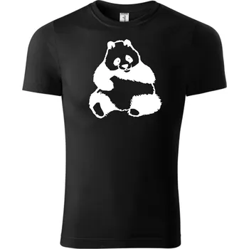 Chlapecké tričko Fenomeno Dětské tričko Panda - černé Velikost: 158cm/12 let