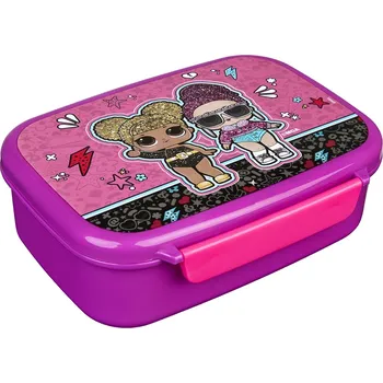 Karton P+P Box na svačinu 18 x 13,5 x 6 cm, L.O.L.