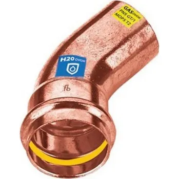 Fitinka DUOPRESS oblouk FM 45°/18