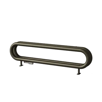 Isan Coron Double radiátor do koupelny HORIZONTAL 330/1000, 447 W, středové připojení, DCHD03301000 Barva ISAN: Šampaň - metalíza S31 (25)