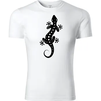 Fenomeno Dětské tričko Ještěrka - bílé Velikost: 134 cm/ 8 let