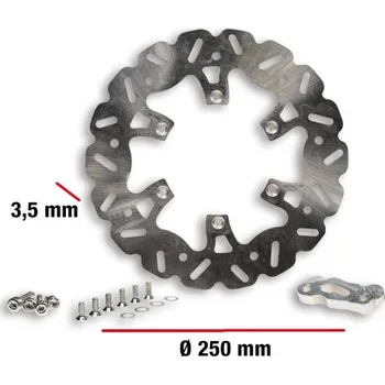 Brzdový systém Brzdový kotouč Malossi Whoop Oversize přední 250mm, Gilera Runner SP (06-) 6217513