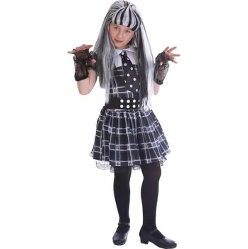 Karnevalový kostým KARNEVAL Šaty příšerka vel.S (110-120 cm) 4-6 let KOSTÝM