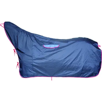 Deka pro koně Pro-Tech Deka nepromokavá Pro-Tech, na závody, s krkem, 0 g, navy Délka zad: 145 cm