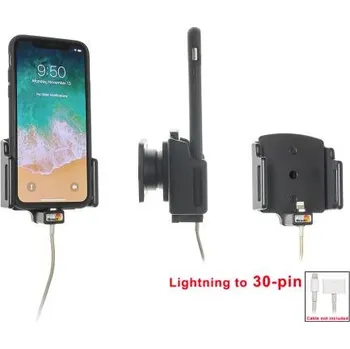 Brodit držák bez nabíjení s průchodkou na Apple-iPhone Xs, 715013