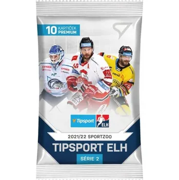 Sběratelská karetní hra Hokejové karty Tipsport ELH 21/22 Premium balíček 2. série