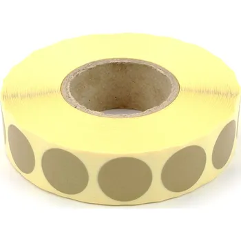 Terč na sportovní střelbu JGS Zálepka na terč 19mm, 2000ks, IPSC - hnědá