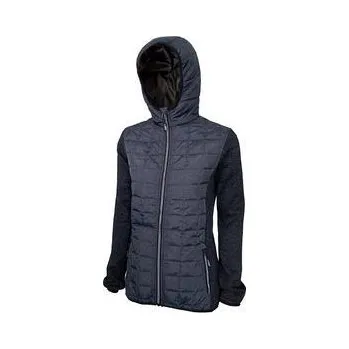 Lambeste COMBI pletený fleece dámská bunda (JL903) Barva: antracit/černá, Velikost: XL