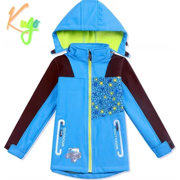 Chlapecká bunda Chlapecká softshellová bunda, zateplená - KUGO QK2930, tyrkysová Barva: Tyrkysová, Velikost: 80