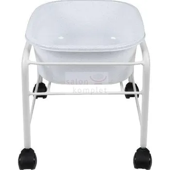 koupací vanička Pedikérská vanička pojízdná s konstrukcí