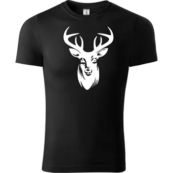 Chlapecké tričko Fenomeno Dětské tričko Jelen - černé Velikost: 158cm/12 let
