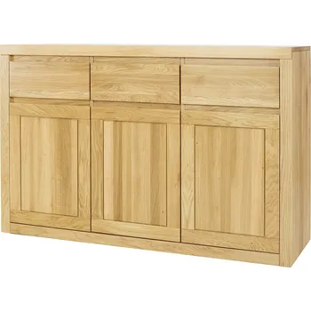 Ložnice KD302 dřevěná komoda z dubu Drewmax (Kvalitní nábytek z dubového masivu)