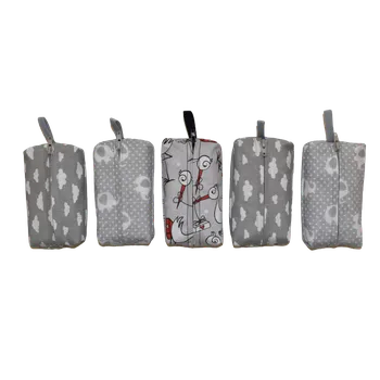 Papírový kapesník Obal na kapesníčky mix šedý