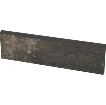 Dlažba Scandiano brown cokol - dlaždice sokl 30x8,1 hnědá 147236