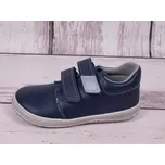 Barefoot bosé celoroční kožené boty obuv Jonap B1MV light tmavomodré velikost: 27