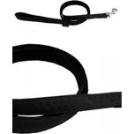 Papillon velké vodítko 1,2 m kožené - černé