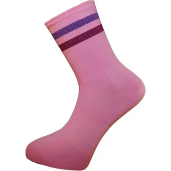 Pánské ponožky FX-RETROS DUO antibakteriální ponožky s ionty stříbra FUXY 36-40 růžová / fialová