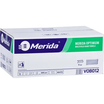 Papírový ručník Merida Optium VOB012 bílé 4000 ks