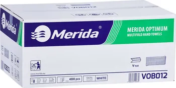 Papírový ručník Merida Optium VOB012 bílé 4000 ks