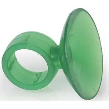 Přísavka kruhová zelená K-12mm