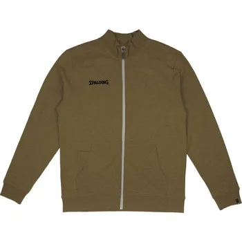 Pánská větrovka Bunda Spalding Flow Zipper Jacket 40221517-khaki Velikost S