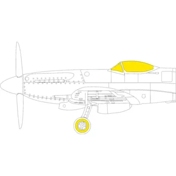 Plastikový model Mask 1/48 Spitfire F Mk.XVIII TFace (AIRF)