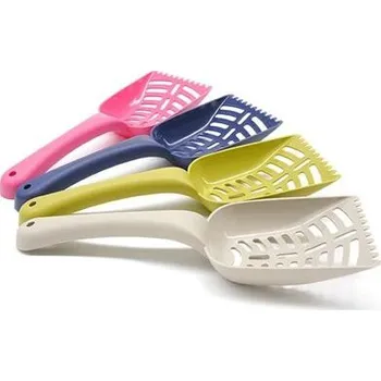 Přislušenství pro kočičí toaletu Lopatka na podestýlku ELEKTRA mix barev