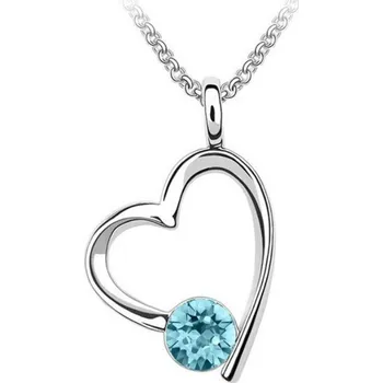 Přívěsek Amparo Miranda® Přívěsek Srdce s krystalem H947 Tyrkys