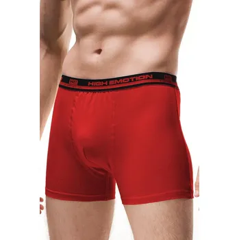 Boxerky Pánské Boxerkyky High Emotion - CORNETTE Červená XL