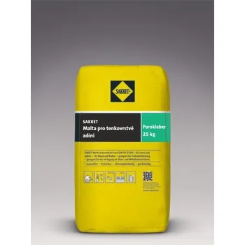 Omítka QUICK-MIX POROKLEBER Malta pro tenkovrstvé zdění 5MPa (25kg/pyt)