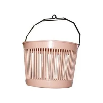 Sušák na prádlo košík na kolíčky kulatý pr.20x15cm PH mix barev