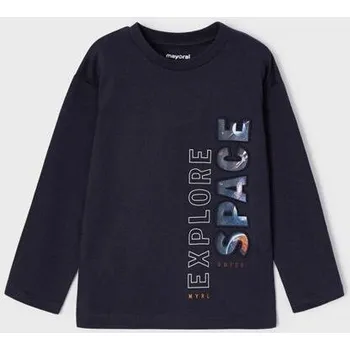 Chlapecké tričko triko Space s dlouhým rukávem Mayoral 4003-45 velikost 110