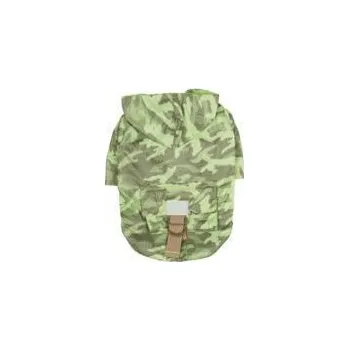 Pláštěnka Puppy Angel Combat Camo Rain Coat pláštěnka - zelená varianta L