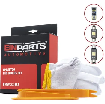 Autožárovka Led sada žárovek pro BMW X3 E83 2003-11 9 ks