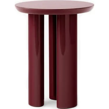 Konferenční stolek &Tradition Odkládací stolek Tung JA3, burgundy red