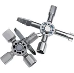 KNIPEX Klíč TwinKey pro všechny běžné uzamykací systémy KNIPEX 001101