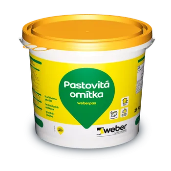 Omítka Weber.pas extraClean zrnitý 2mm (25kg/bal) bezpříplatkový odstín