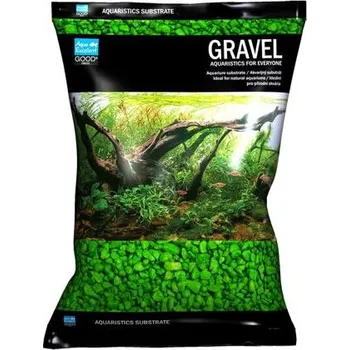 Písek Aqua Excellent svítivě zelený 3-6mm 3kg