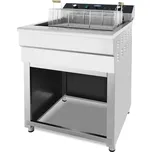 Maxima Fritéza s vypouštěcím kohoutem 45 l - 400 V, jeden velký koš