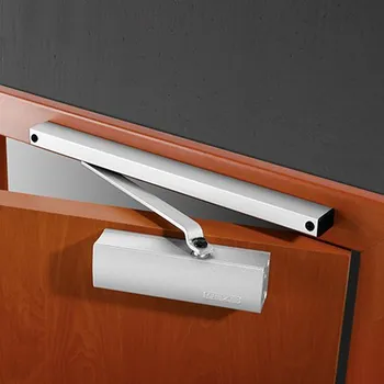 Zavírač dveří AC-T SERVIS Dveřní zavírač GEZE TS 1500 G stříbrný Provedení zavírače: Zavírač + lišta bez aretace